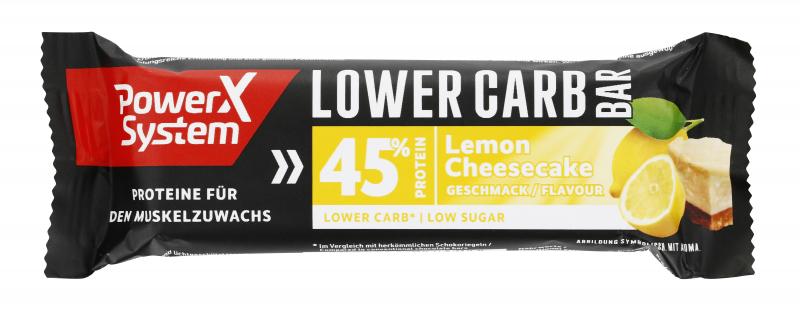 Power System 45% Protein Lower Carb Bar Lemon Cheesecake Geschmack