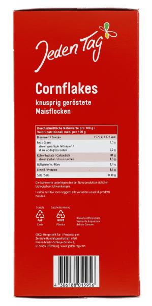 Jeden Tag Cornflakes fettarm