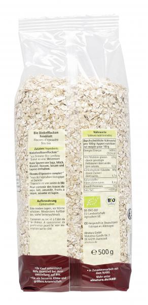 Alnatura Bio Dinkelflocken Feinblatt