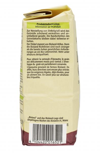 Alnatura Dinkelgrieß