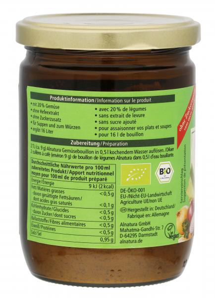 Alnatura Gemüsebouillon ohne Hefeextrakt