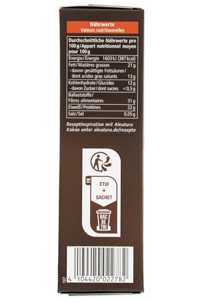 Alnatura Kakao schwach entölt