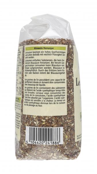 Alnatura Leinsamen geschrotet