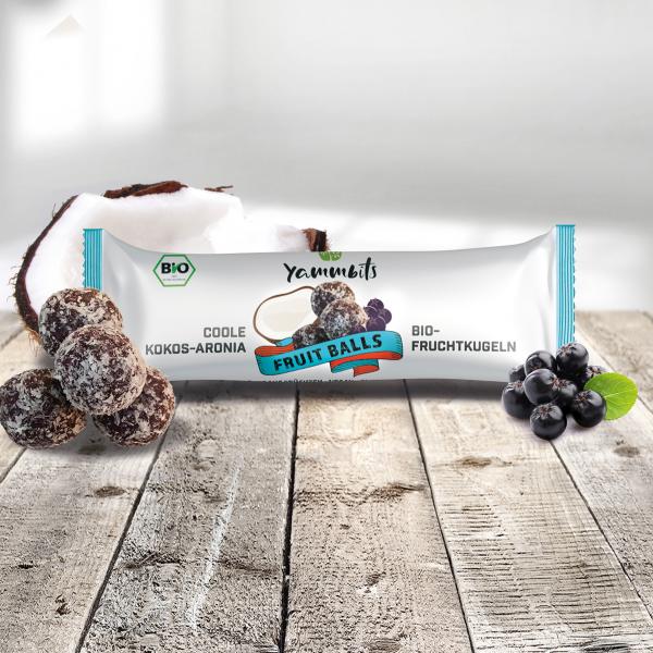 Yammbits Bio Fruit Balls Coole Kokos-Aronia