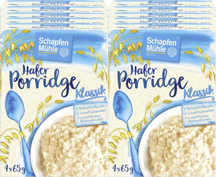 Schapfenmühle Porridge Hafermahlzeit natur