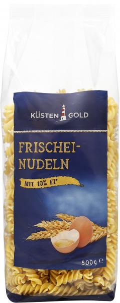 Küstengold Frischei-Nudeln Spiralen