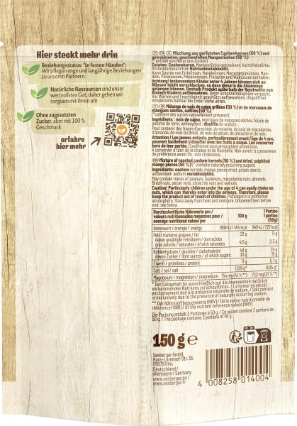 Seeberger Cashew-Mango Mix