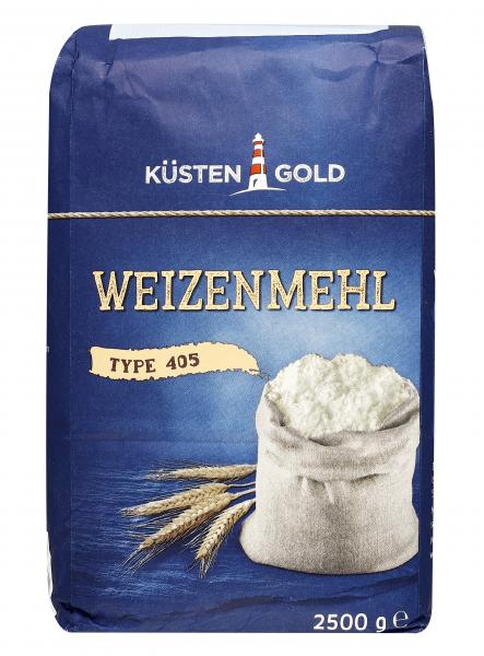 Küstengold Weizenmehl Type 405