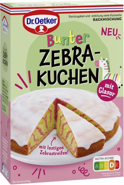 Dr. Oetker Bunter Zebrakuchen