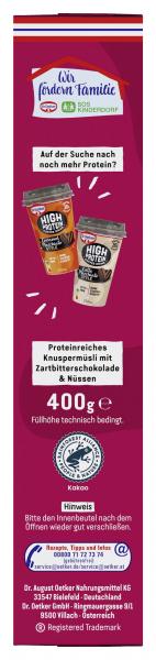 Dr. Oetker High Protein Müsli Schoko & Nuss