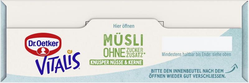 Dr. Oetker Vitalis Knusper Nüsse & Kerne Müsli