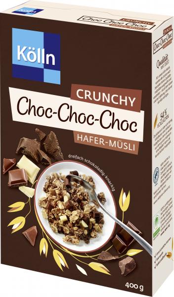 Kölln Müsli Crunchy Choc-Choc-Choc Hafer-Müsli