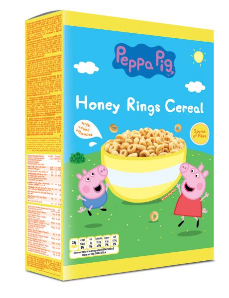 Peppa Pig Honey Rings Cereal