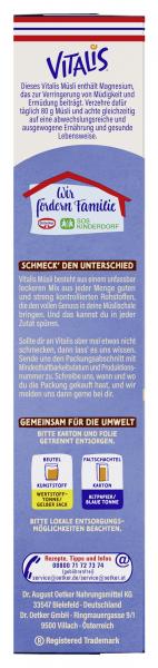 Dr. Oetker Vitalis Knusper Müsli Nougat-Schoko