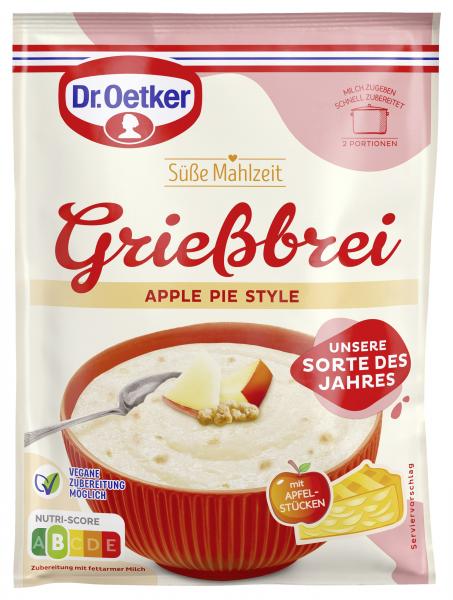 Dr. Oetker Grießbrei Apple Pie Style
