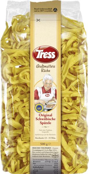 Tress Großmutters Küche Original Schwäbische Spätzle