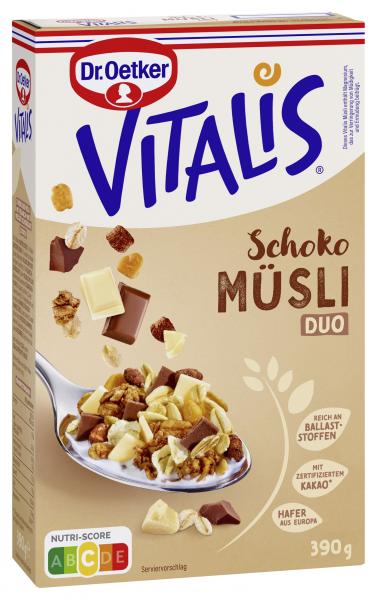 Dr. Oetker Vitalis Schoko Müsli Duo