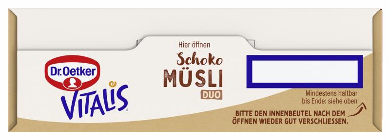 Dr. Oetker Vitalis Schoko Müsli Duo