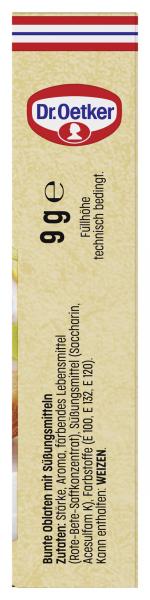 Dr. Oetker Party Konfetti aus Esspapier