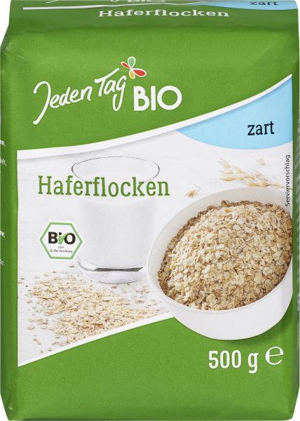 Jeden Tag Bio Haferflocken zart