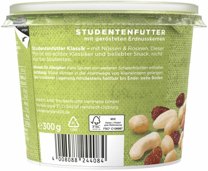 Maryland Studentenfutter Klassik