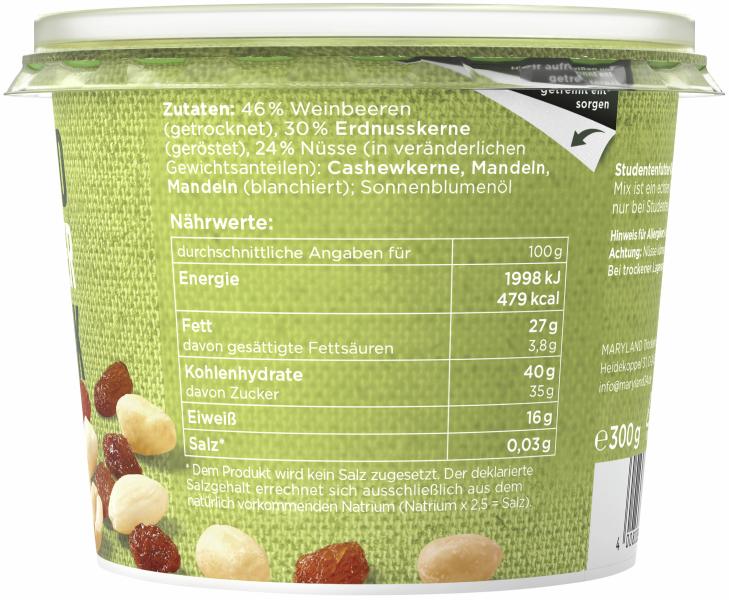 Maryland Studentenfutter Klassik