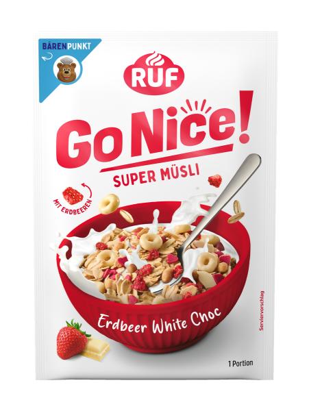 Ruf GoNice! Müsli Erdbeer White Choc