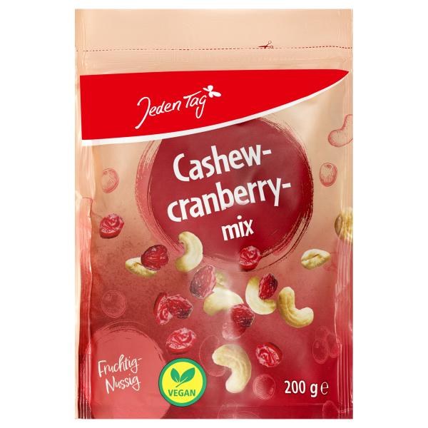 Jeden Tag Cashew-Cranberry-Mix