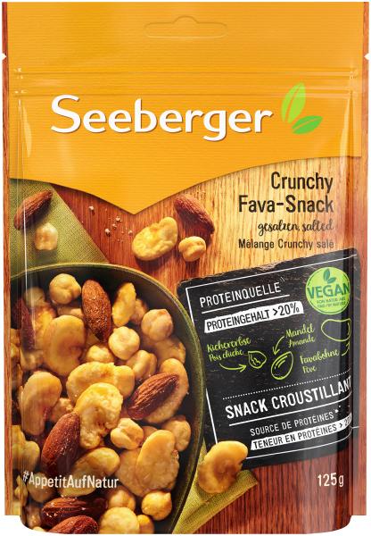 Seeberger Crunchy Fava-Snack gesalzen