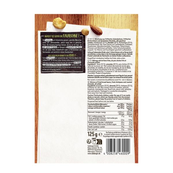 Seeberger Crunchy Fava-Snack gesalzen