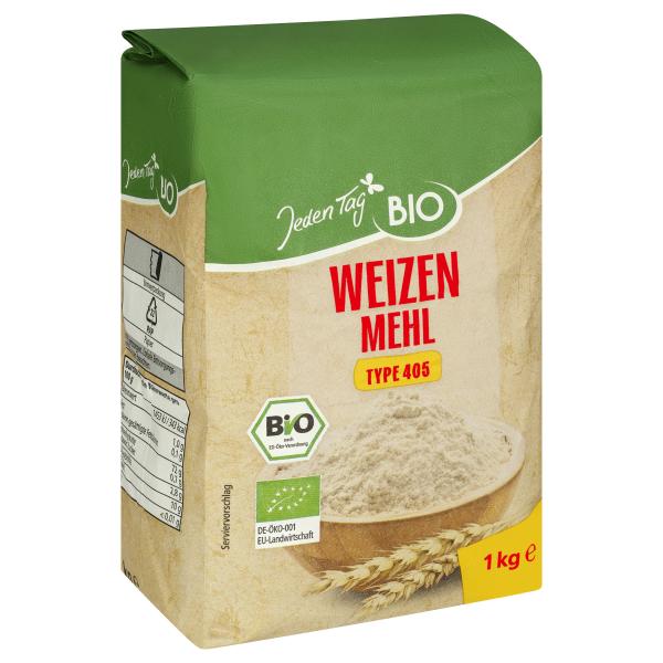 Jeden Tag Bio Weizenmehl Type 405