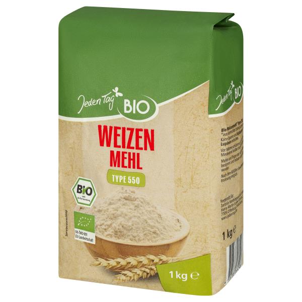 Jeden Tag Bio Weizenmehl Type 550