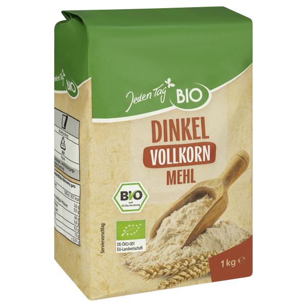Jeden Tag Bio Dinkel Vollkorn Mehl