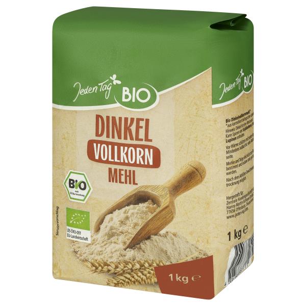 Jeden Tag Bio Dinkel Vollkorn Mehl