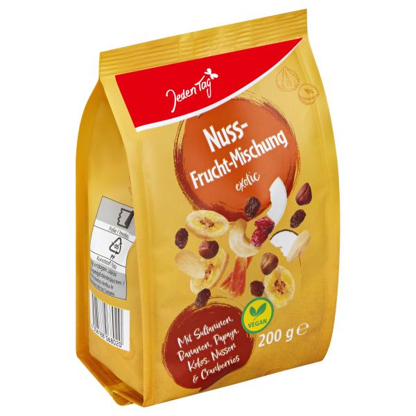 Jeden Tag Nuss Frucht Mischung Exotic