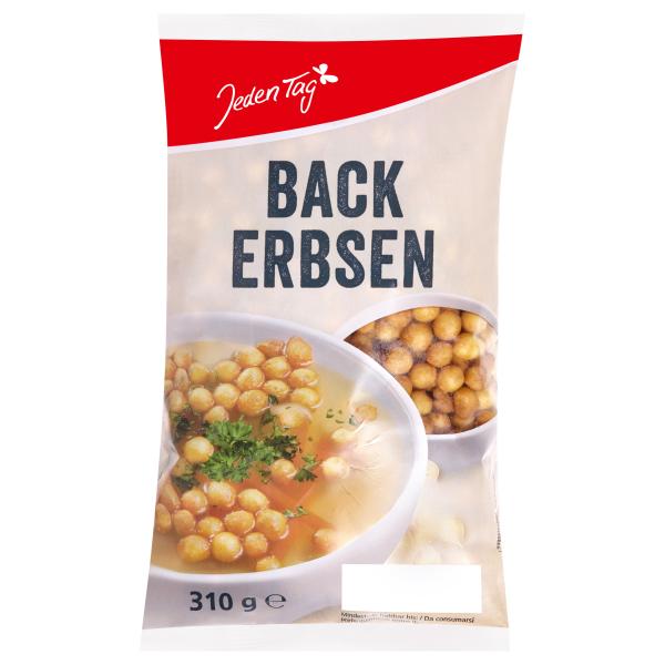 Jeden Tag Backerbsen