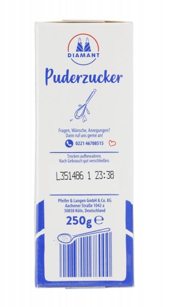 Diamant Puderzucker