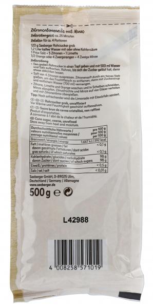 Seeberger Rohrzucker unraffiniert grob