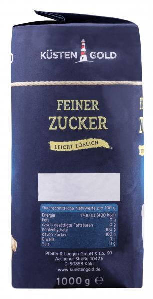Küstengold Feiner Zucker