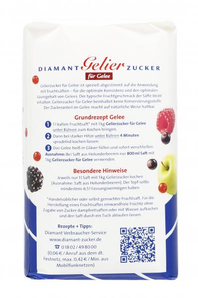 Diamant Gelierzucker für Gelee