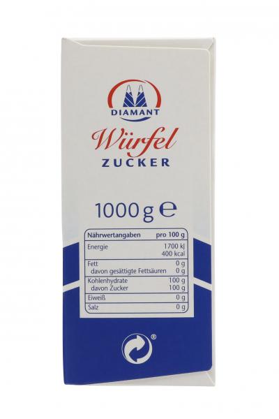 Diamant Würfelzucker