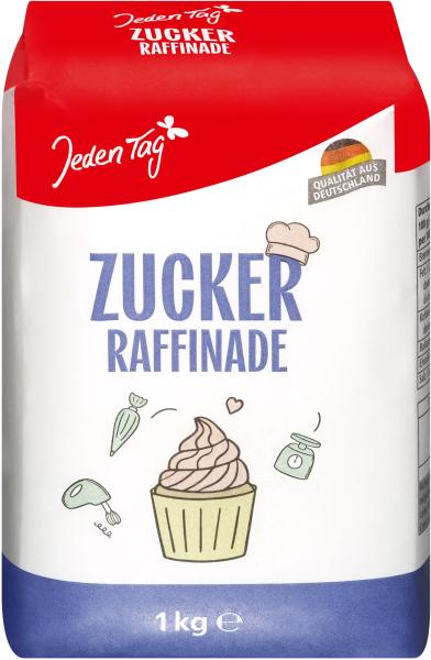 Jeden Tag Zucker Raffinade