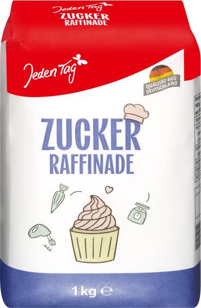 Jeden Tag Zucker Raffinade