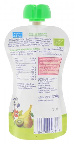 Hipp Hippis Kiwis in Birne-Banane