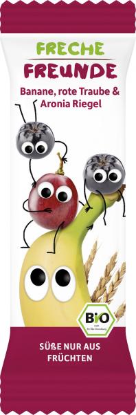 Freche Freunde Fruchtriegel Banane-Rote Traube-Aronia