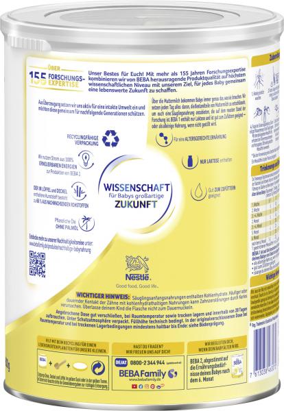 Nestlé Beba 1 Anfangsmilch von Geburt an