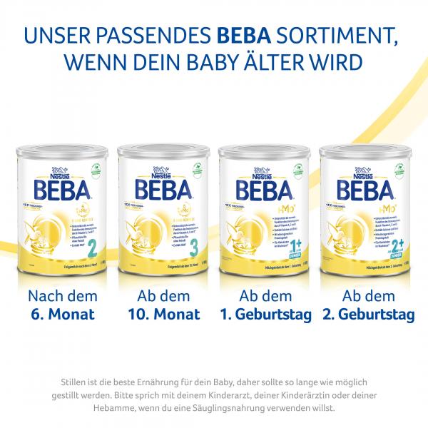 Nestlé Beba 1 Anfangsmilch von Geburt an