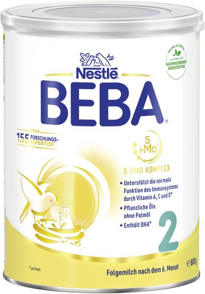 Nestlé Beba Folgemilch 2 nach dem 6. Monat