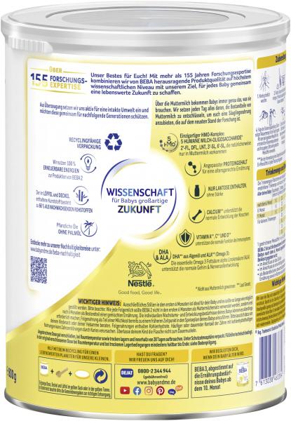 Nestlé Beba Folgemilch 2 nach dem 6. Monat