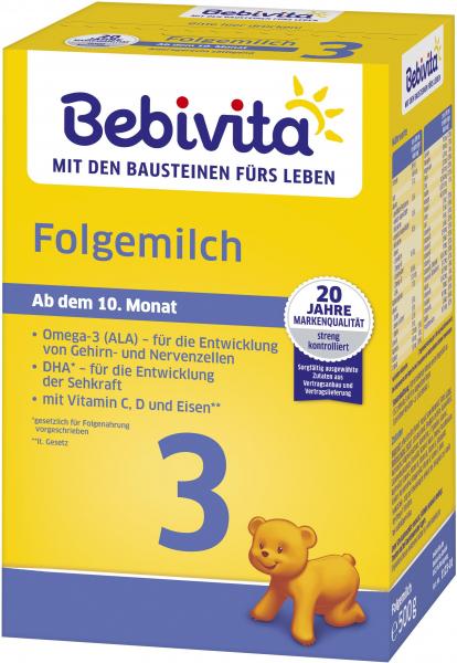 Bebivita Folgemilch 3 ab 10. Monat